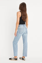 VINTAGE STRAIGHT ANKLE JEANS INDIGO1252