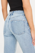 VINTAGE STRAIGHT ANKLE JEANS INDIGO1252