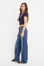 WEIGHTLESS WIDE JEANS INDIGO1258