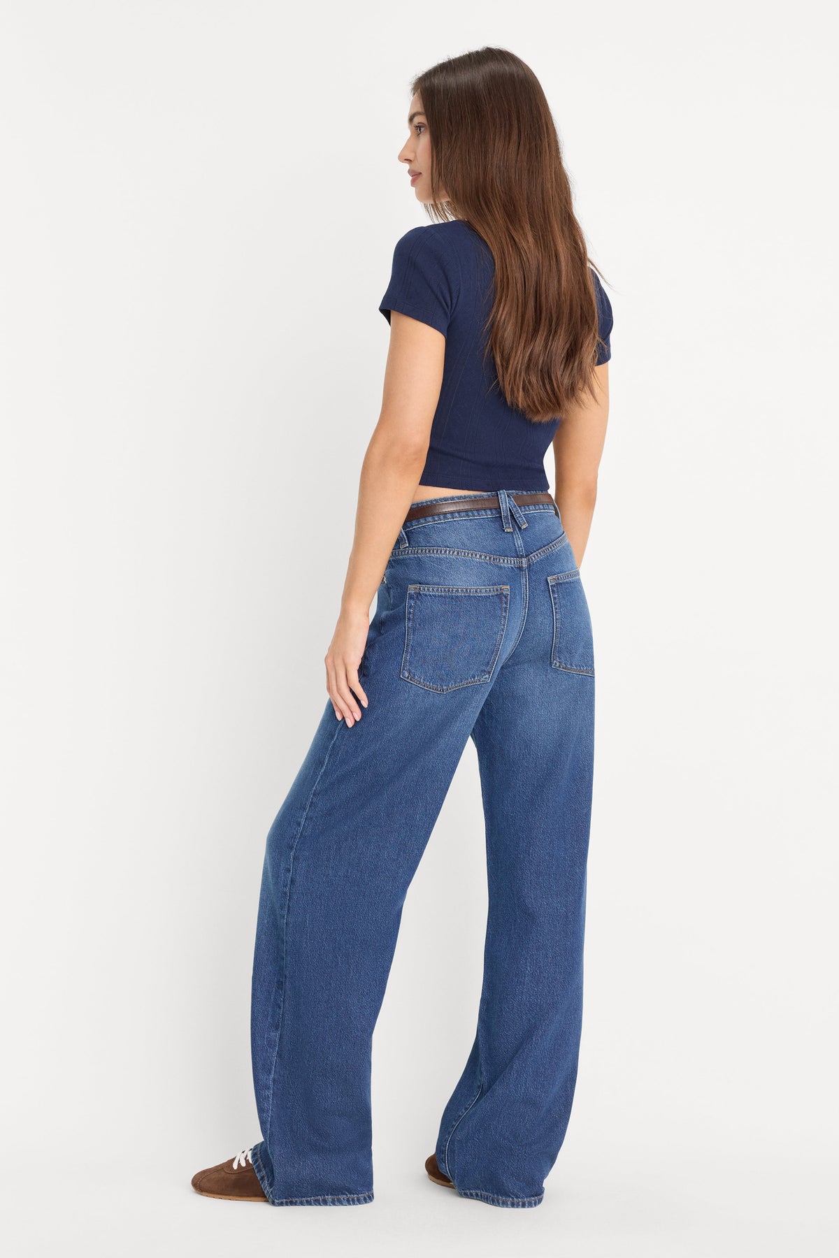 WEIGHTLESS WIDE JEANS INDIGO1258