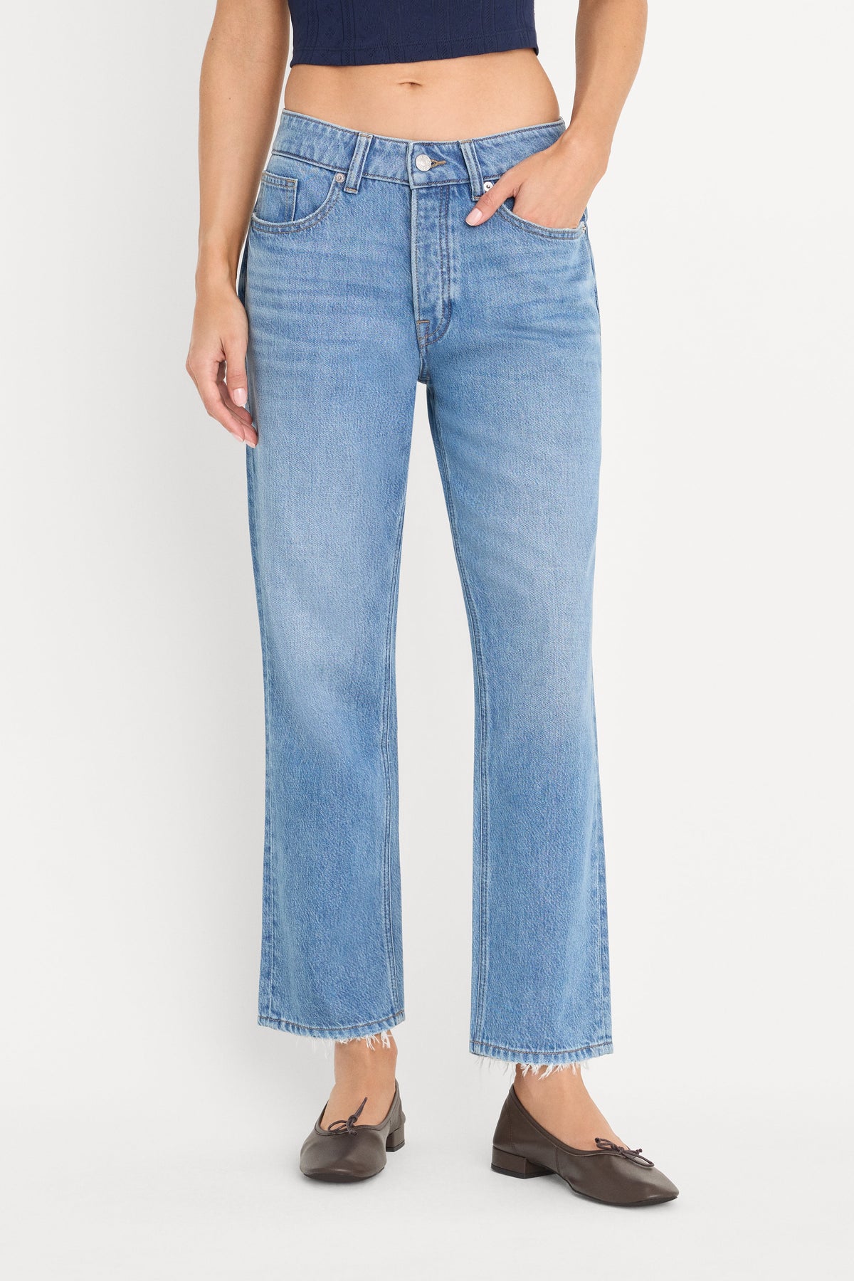 WEIGHTLESS BOYFRIEND JEANS INDIGO961