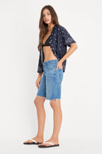 VINTAGE BERMUDA SHORTS INDIGO1387