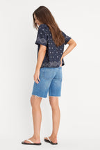 VINTAGE BERMUDA SHORTS INDIGO1387