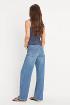 VINTAGE WIDE JEANS INDIGO1237