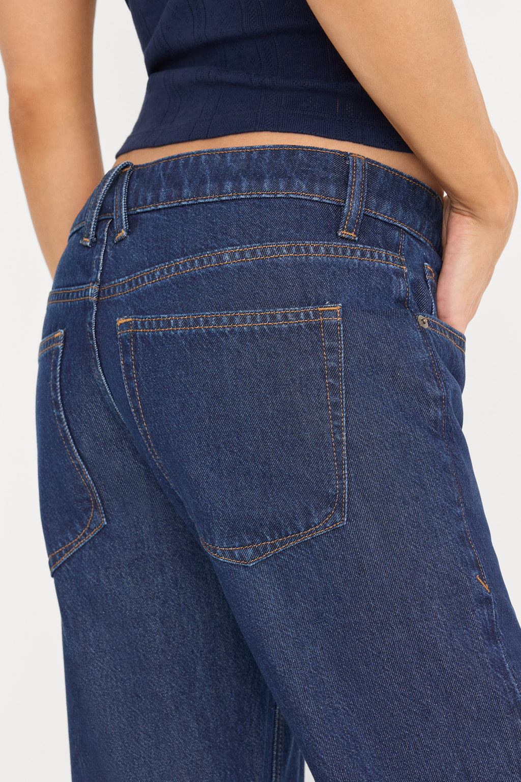 WEIGHTLESS BOYFRIEND JEANS INDIGO