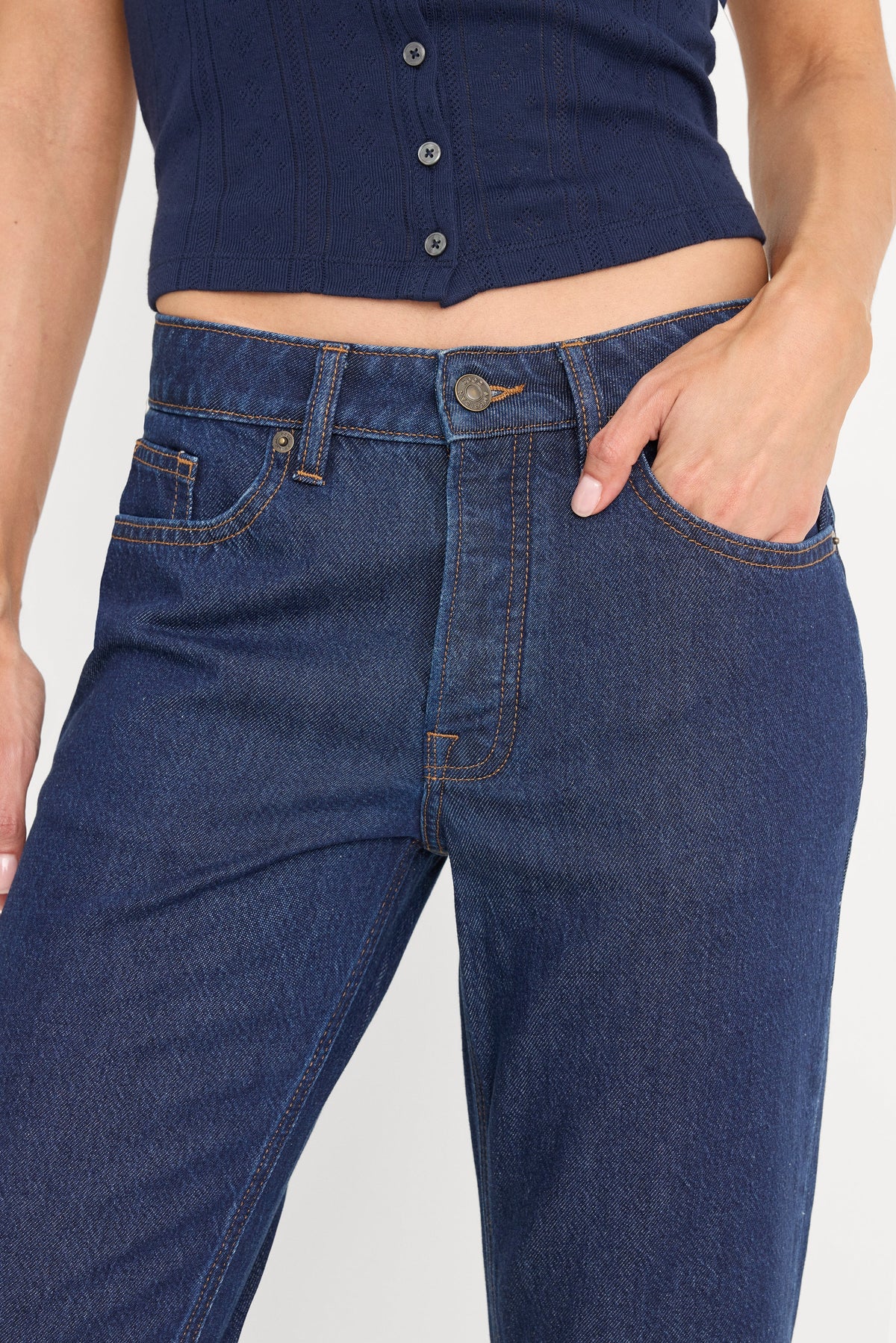 WEIGHTLESS BOYFRIEND JEANS INDIGO