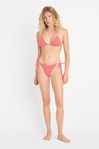 THE STRING BIKINI BOTTOM POP GINGHAM LARGE