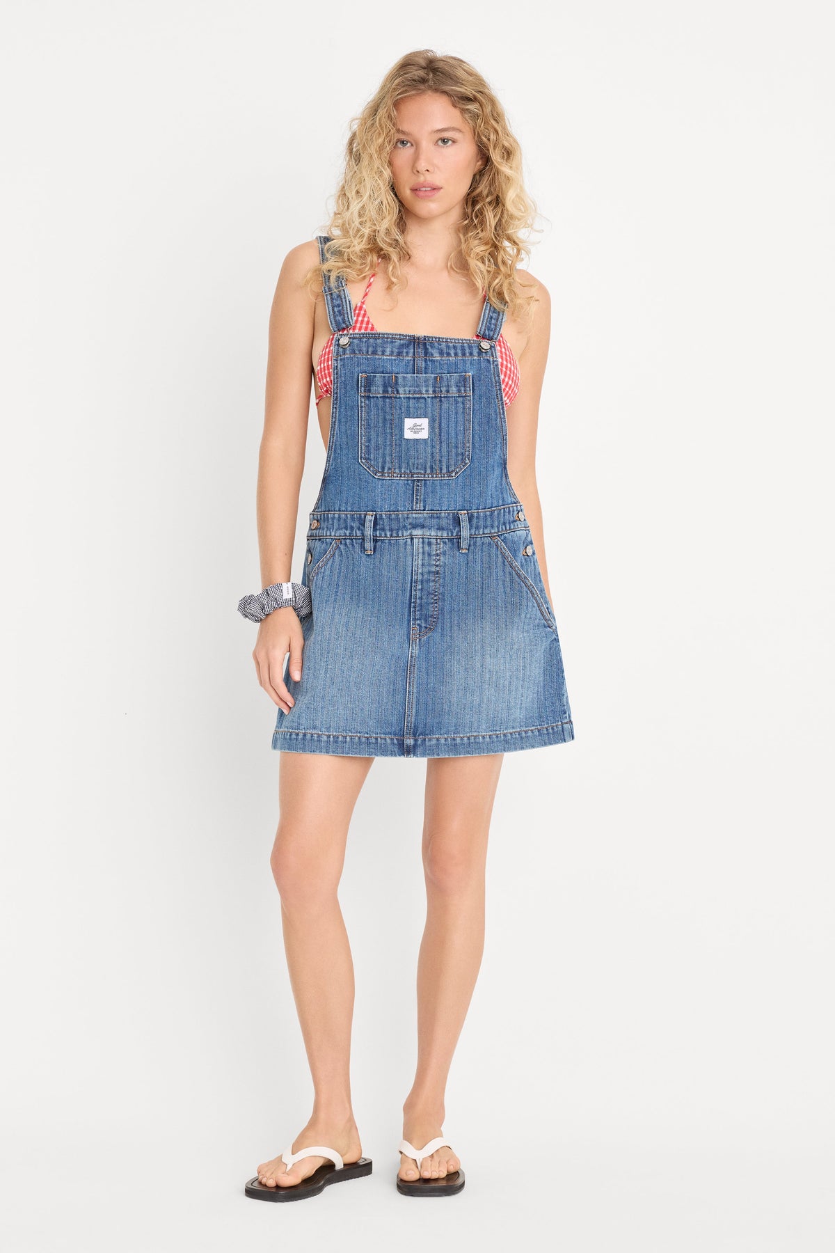 THE OVERALL DRESS INDIGO1375