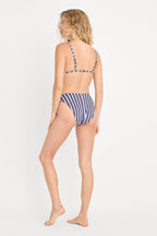 THE 90S BIKINI BOTTOM AMERICANA VERTICAL STRIPE