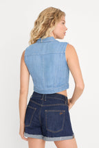 THE DENIM ANCHOR TOP INDIGO1391