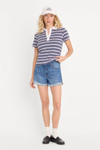 THE EASY POLO AMERICANA HORIZONTAL STRIPE