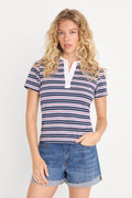 THE EASY POLO AMERICANA HORIZONTAL STRIPE