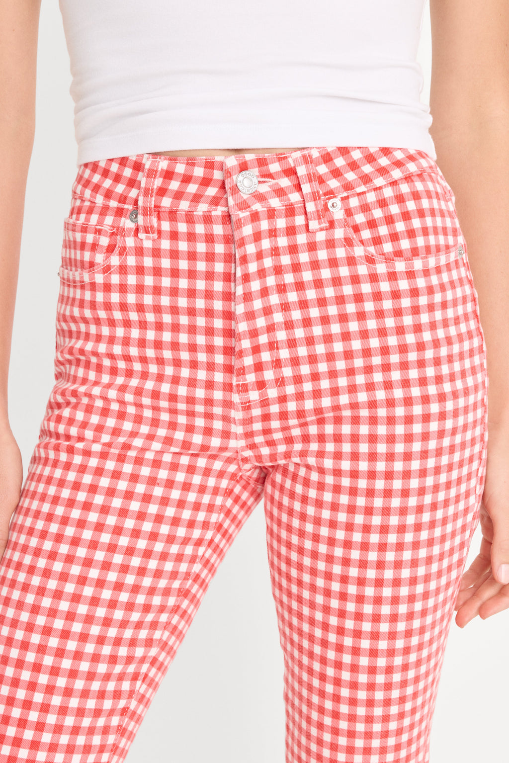 GOOD LEGS CAPRI POP GINGHAM LARGE