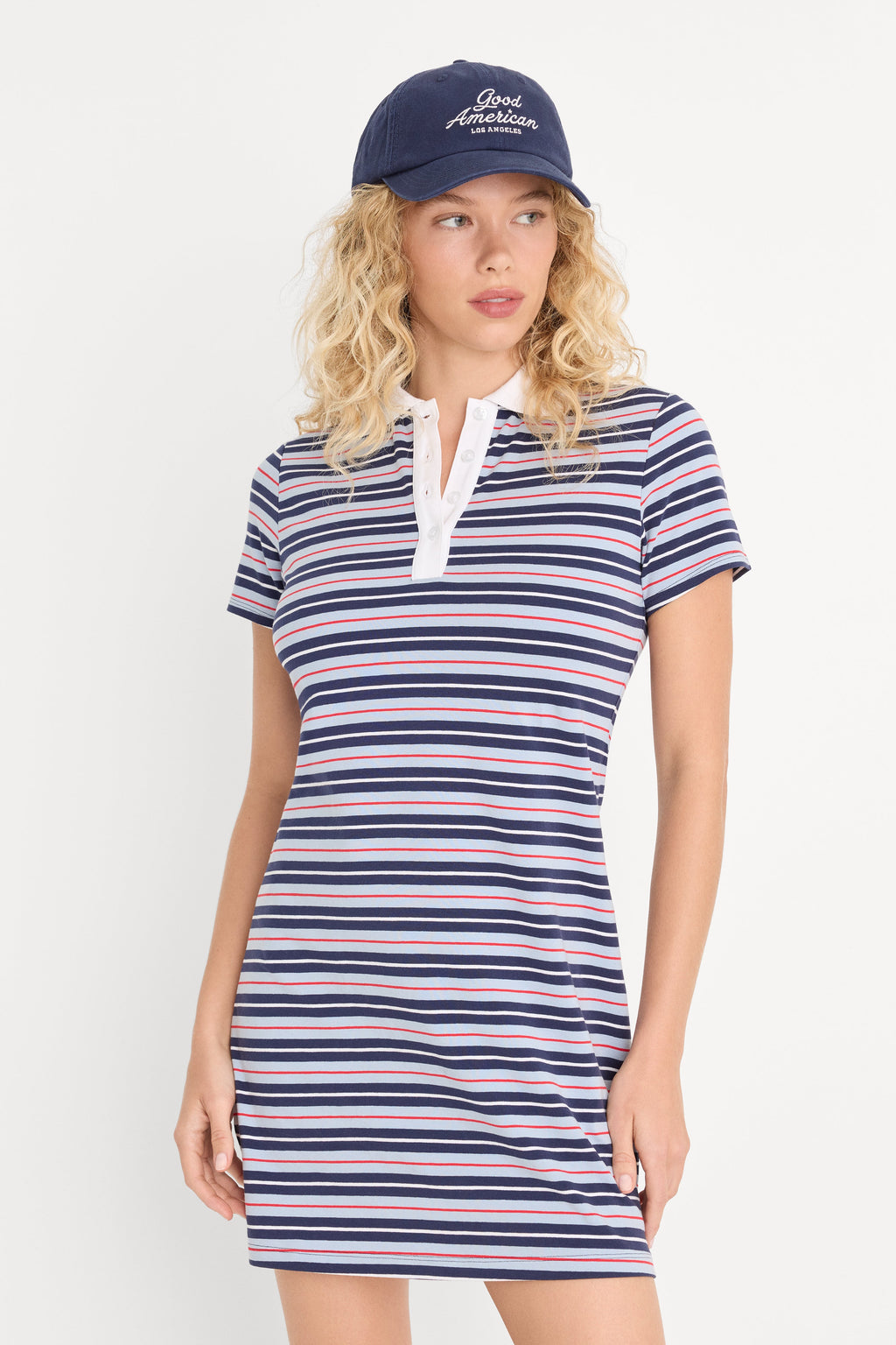 THE LEAGUE DRESS AMERICANA HORIZONTAL STRIPE