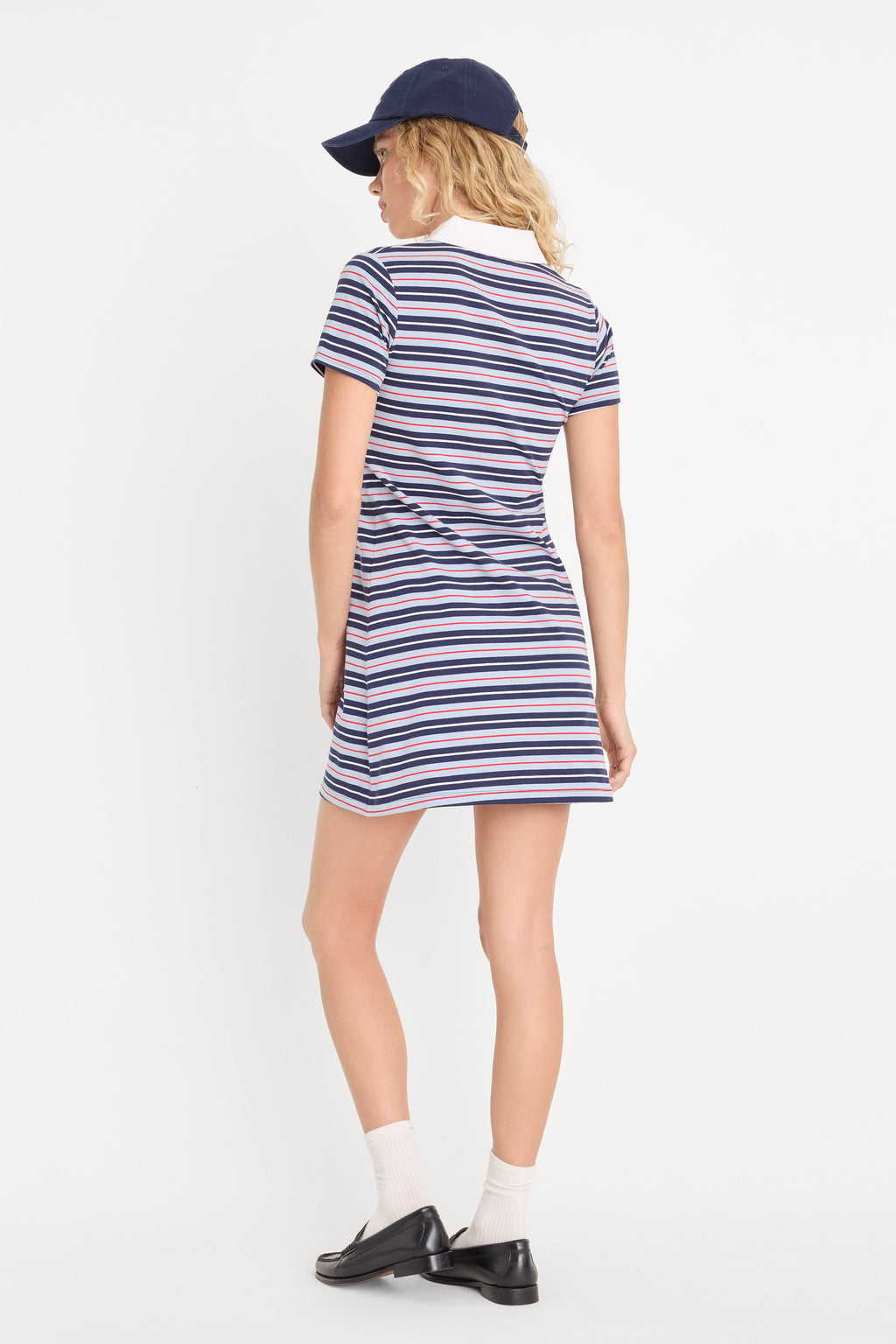 THE LEAGUE DRESS AMERICANA HORIZONTAL STRIPE