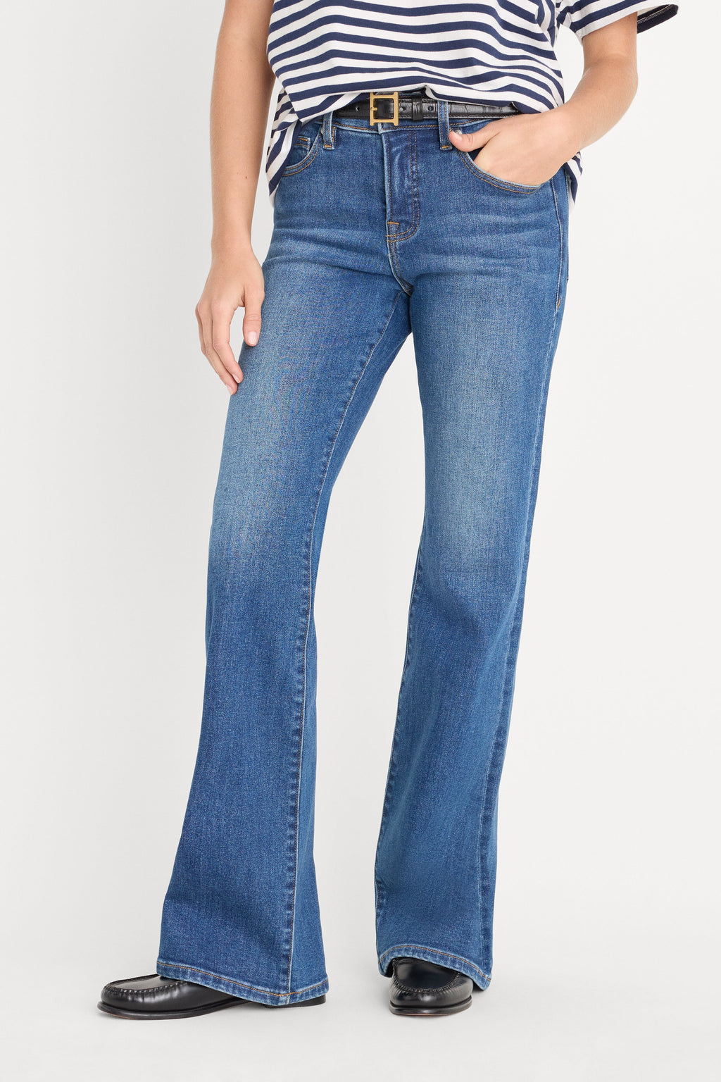 GOOD LOW RISE BOOTCUT JEANS ARTICULATE
