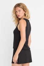 THE KNIT VEST BLACK