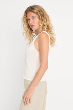 THE KNIT VEST WHITE001