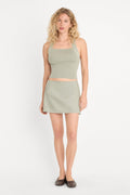 THE LINEN SKORT MOSSWELL