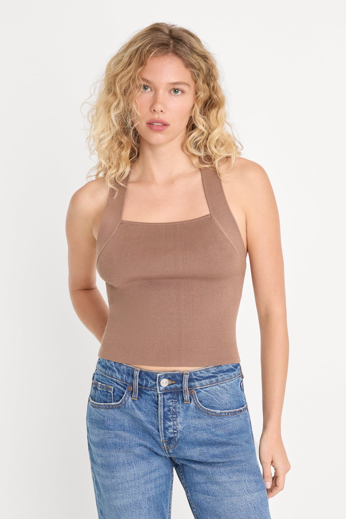 THE RIB STRAPPY TANK HEARTH