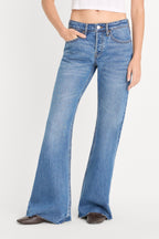 VINTAGE LOW RELAXED FLARE JEANS INDIGO1287
