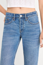 VINTAGE LOW RELAXED FLARE JEANS INDIGO1287