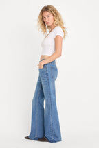 VINTAGE LOW RELAXED FLARE JEANS INDIGO1287