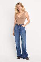 THE SCULPTING DEEP V BODYSUIT HEARTH