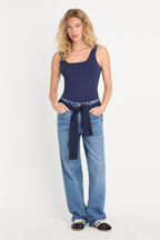 THE WEIGHTLESS SCULPTING MODERN TANK BODYSUIT HORIZON INK