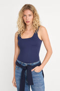 THE WEIGHTLESS SCULPTING MODERN TANK BODYSUIT HORIZON INK