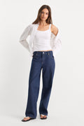 LOW RELAXED STRAIGHT JEANS RINSE