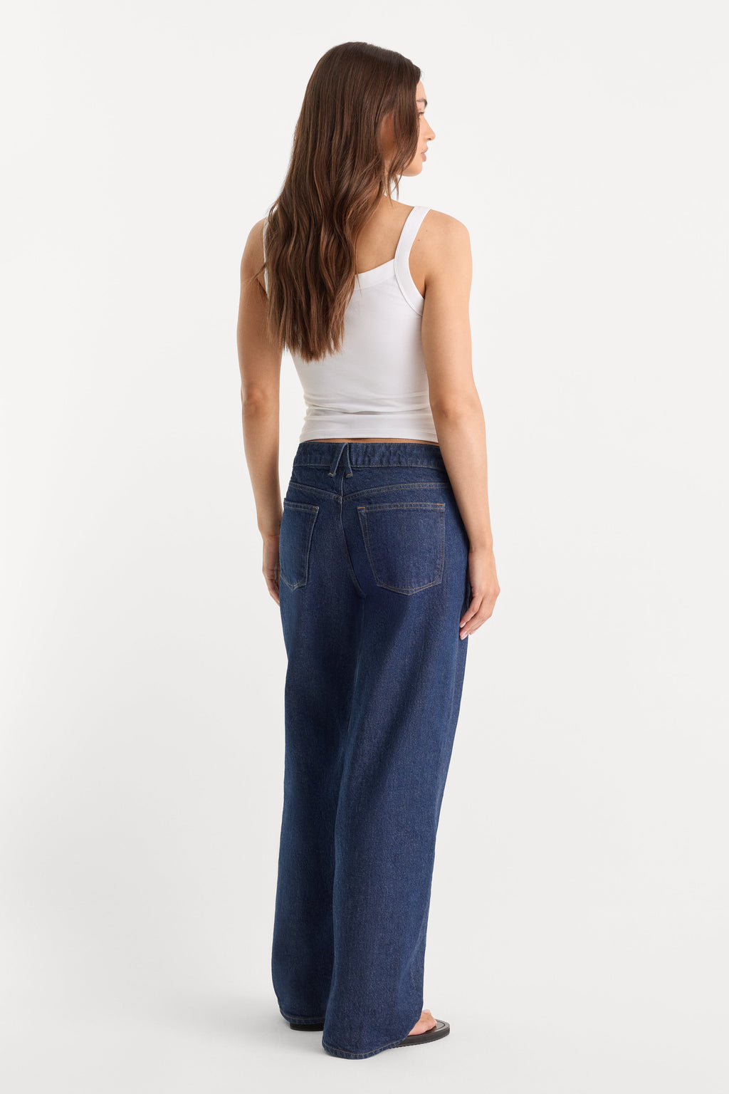 LOW RELAXED STRAIGHT JEANS RINSE