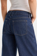 LOW RELAXED STRAIGHT JEANS RINSE