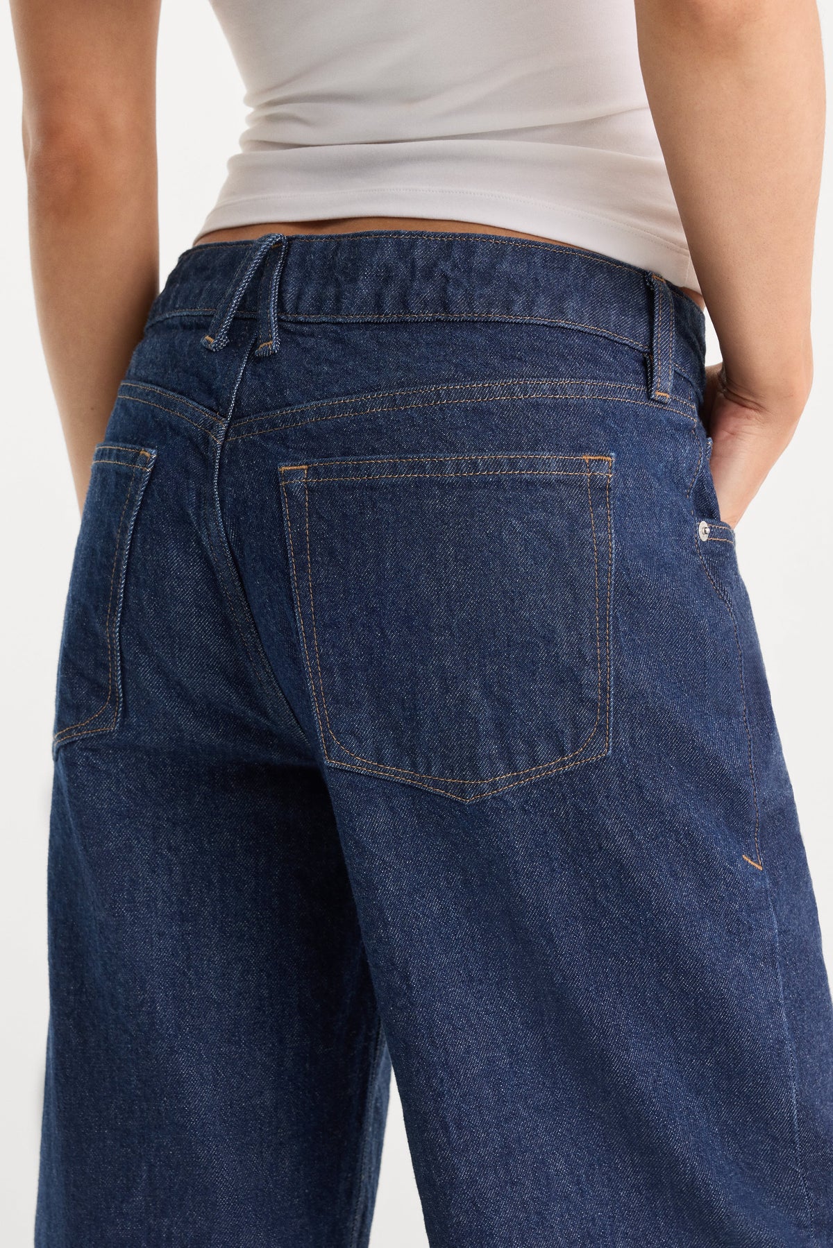 LOW RELAXED STRAIGHT JEANS RINSE