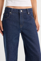 LOW RELAXED STRAIGHT JEANS RINSE