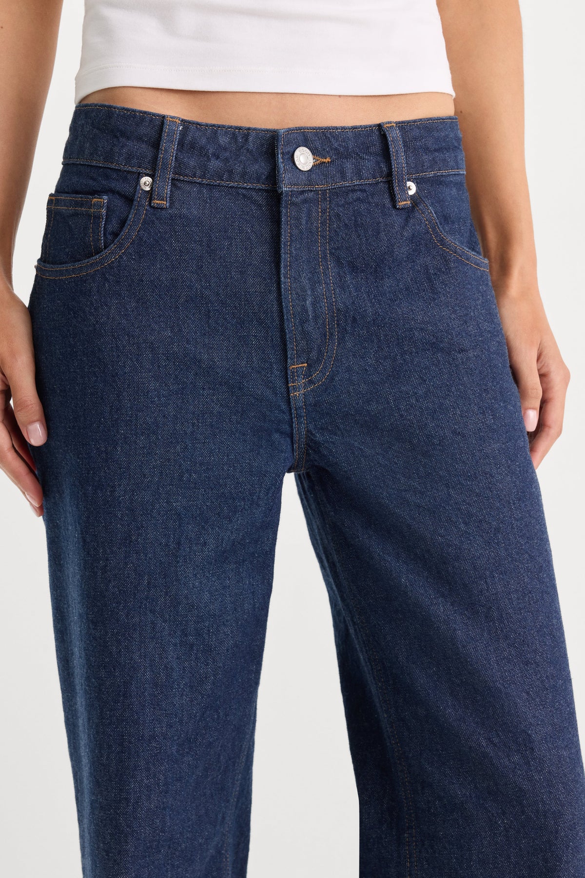 LOW RELAXED STRAIGHT JEANS RINSE
