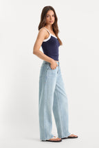 LOW RELAXED STRAIGHT JEANS INDIGO1220
