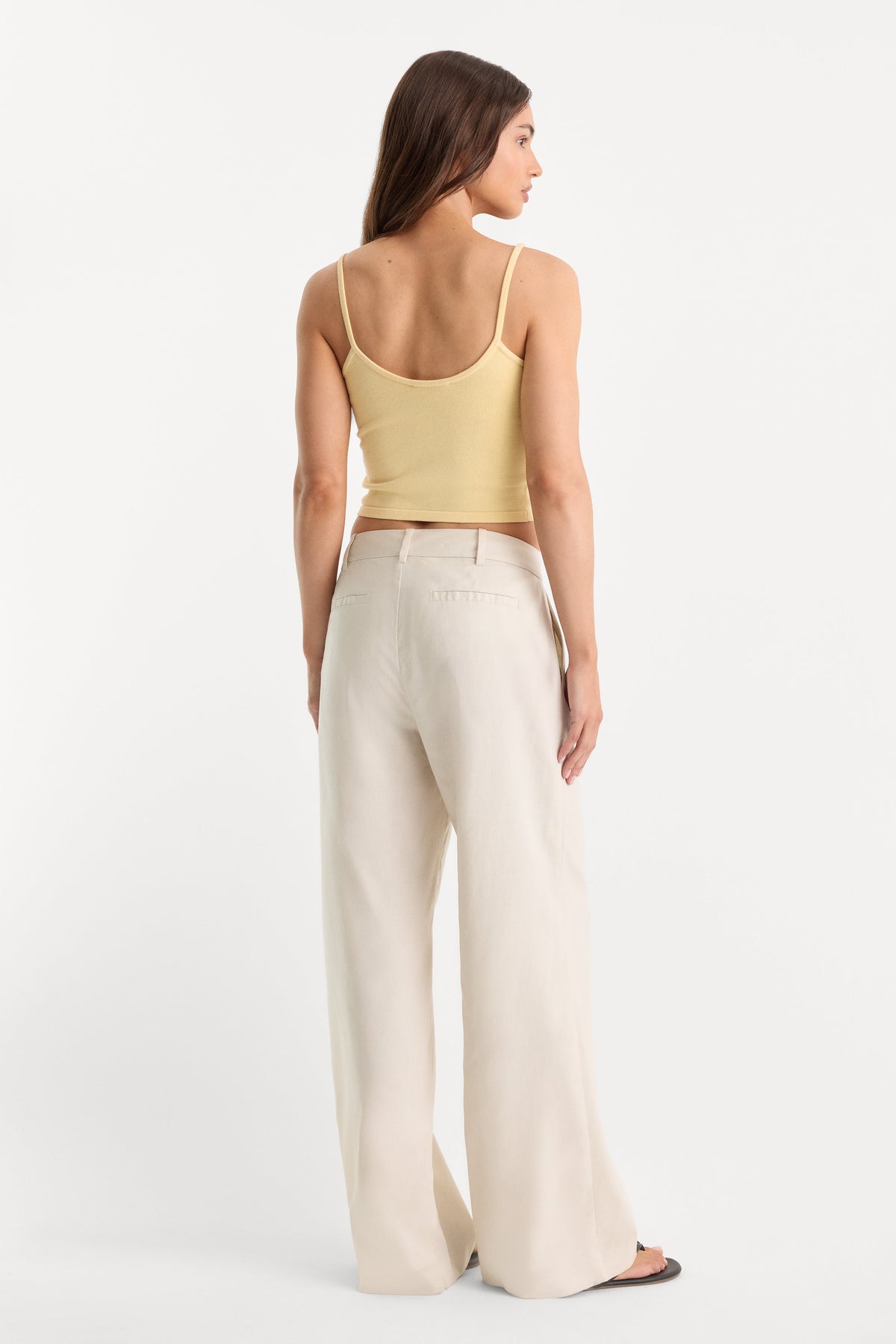 THE WIDE LEG LINEN TROUSER LINO