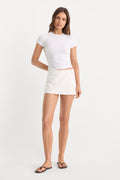 THE WRAPPED SKORT WHITE001