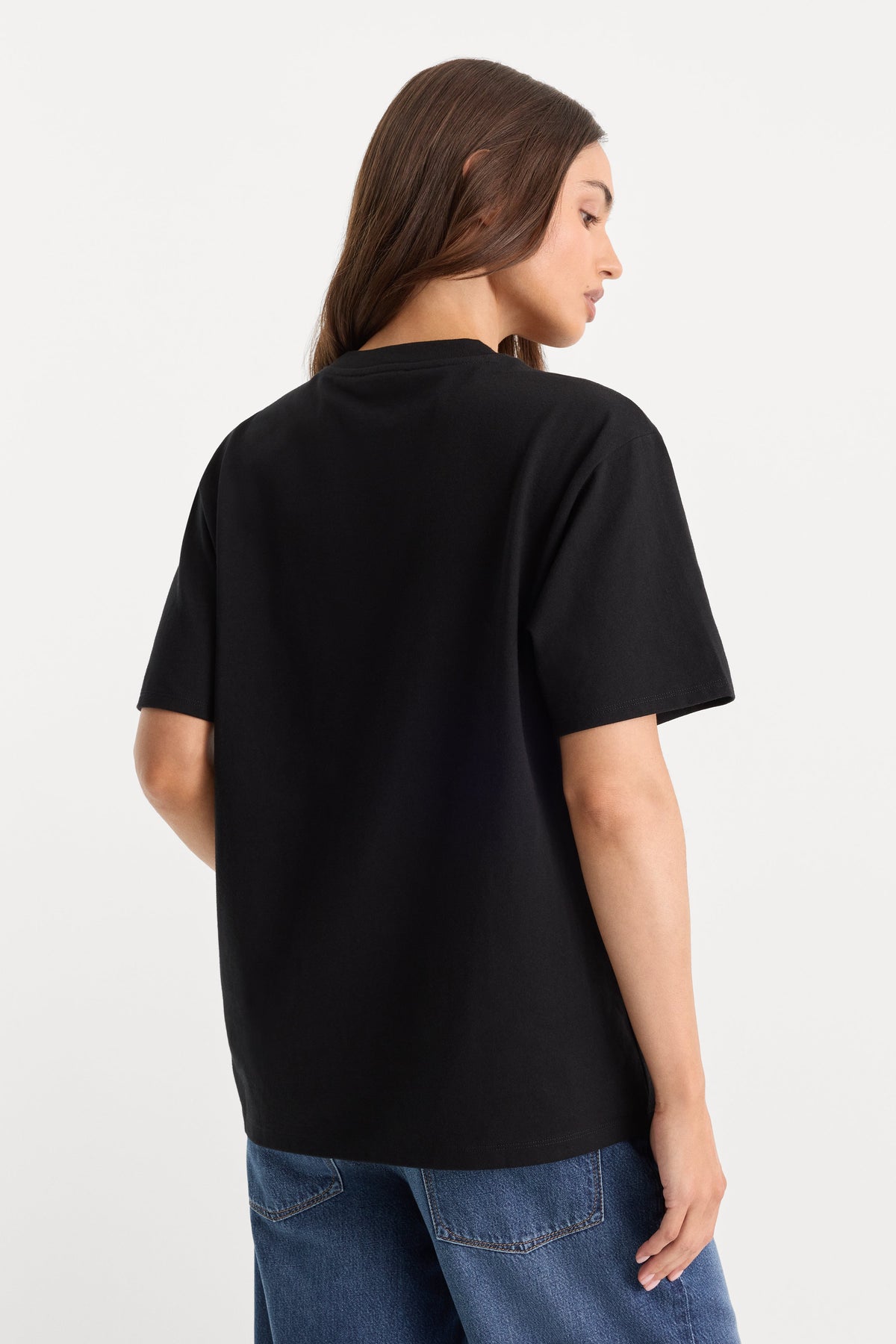 THE OVERSIZED TEE BLACK001