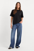 THE OVERSIZED TEE BLACK001