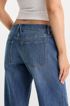 VINTAGE LOW LOOSE JEANS INDIGO1291