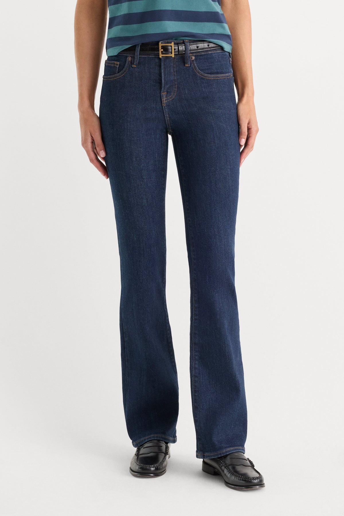 GOOD LOW RISE BOOTCUT JEANS INDIGO1231