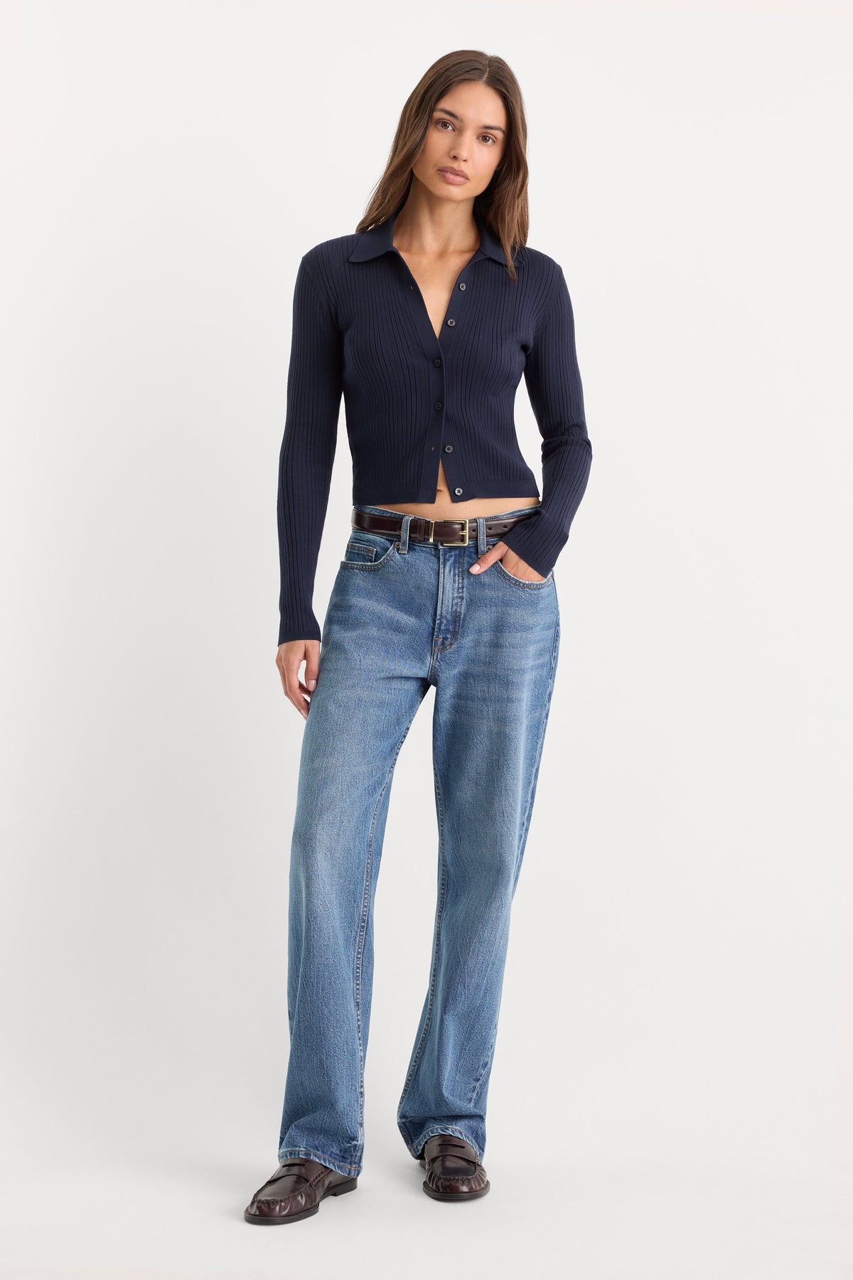 GOOD 90s JEANS INDIGO1287