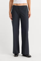 THE LOW RISE TROUSER ROYAL STRIPE