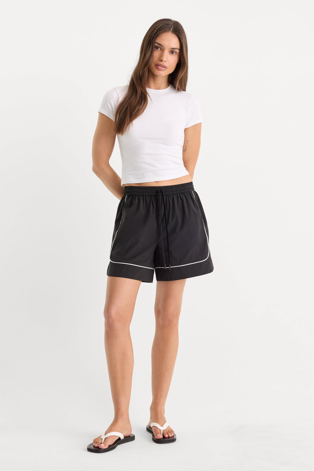 THE SPORT SHORT BLACK001