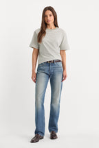 THE OVERSIZED TEE CLASSIC STRIPE MOSSWELL