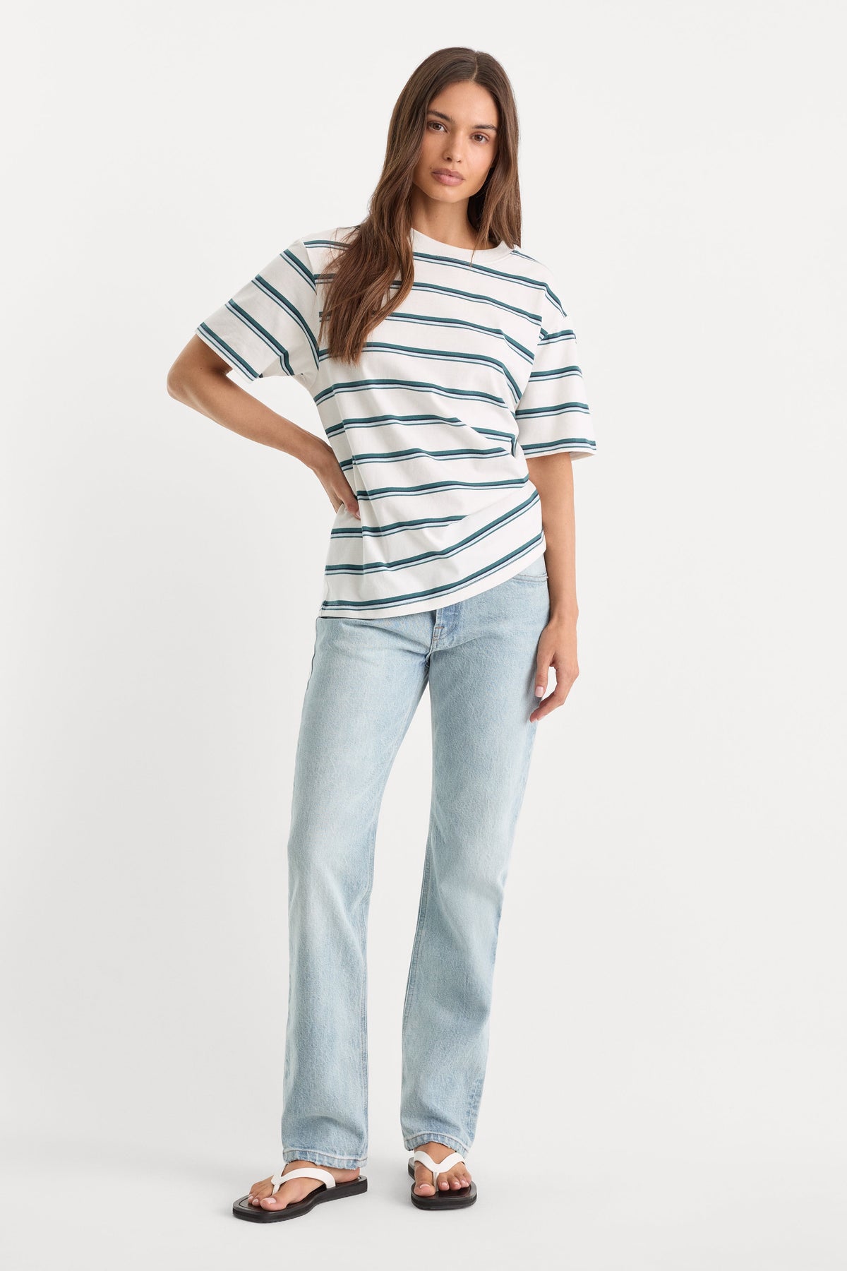 VINTAGE STRAIGHT JEANS INDIGO1389