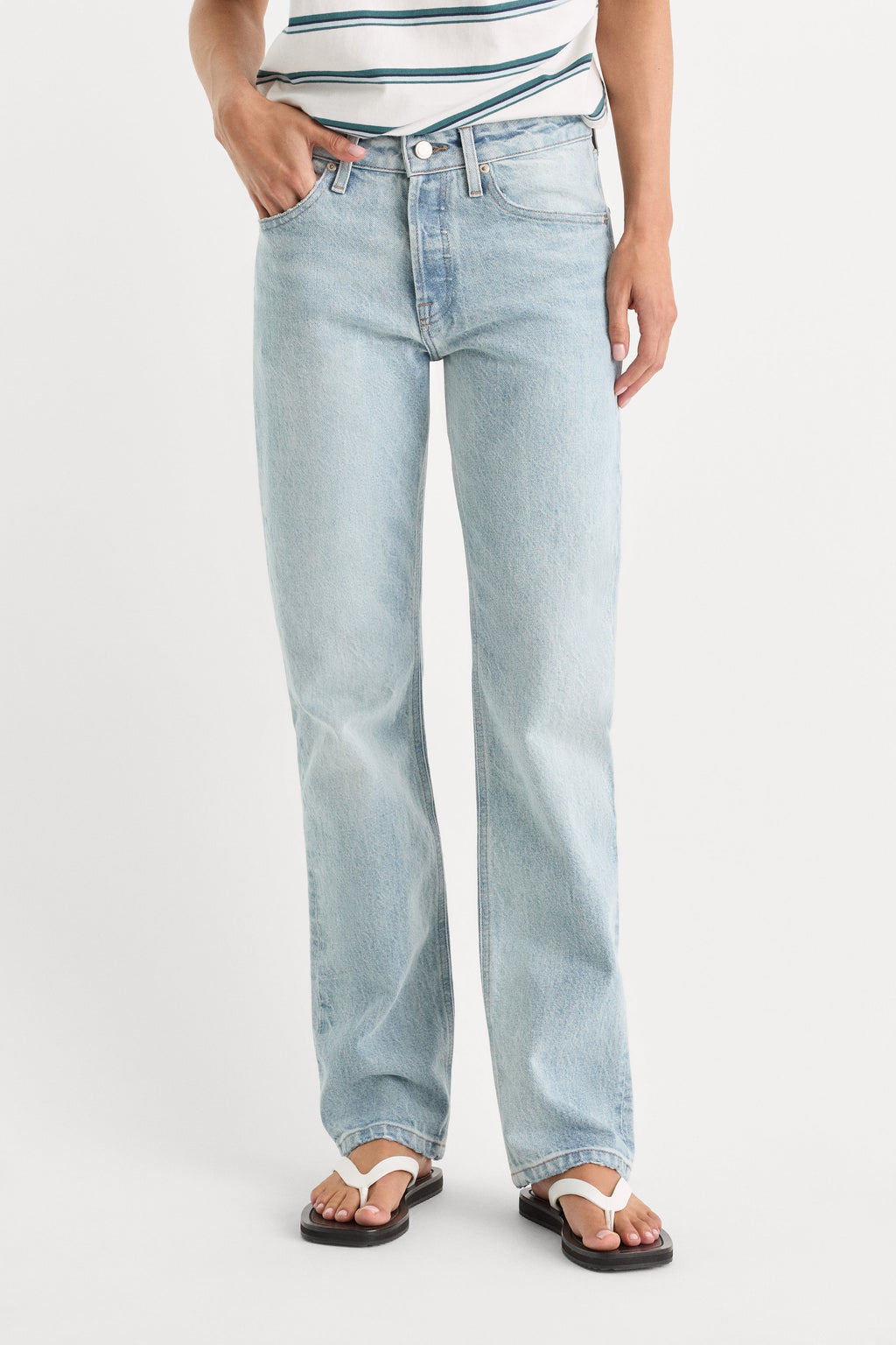 VINTAGE STRAIGHT JEANS INDIGO1389