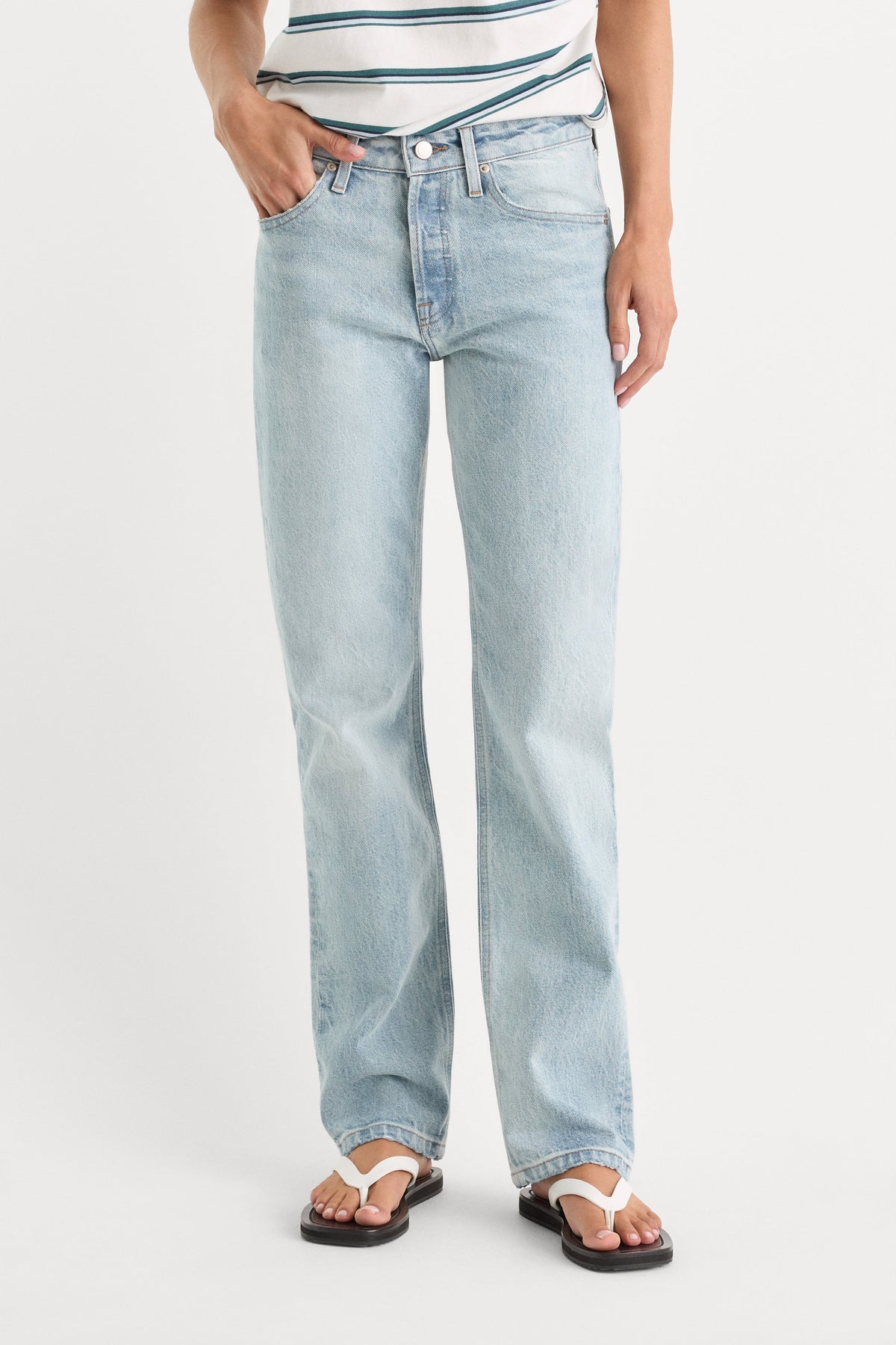 VINTAGE STRAIGHT JEANS INDIGO1389